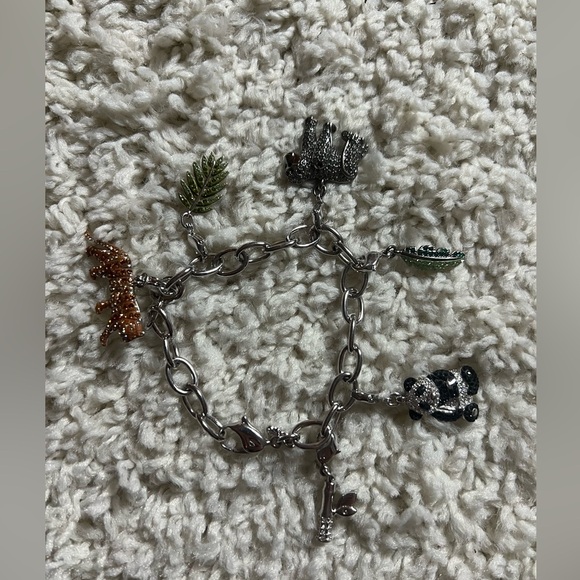 Swarovski Bracelet with 6 charms - Picture 1 of 7